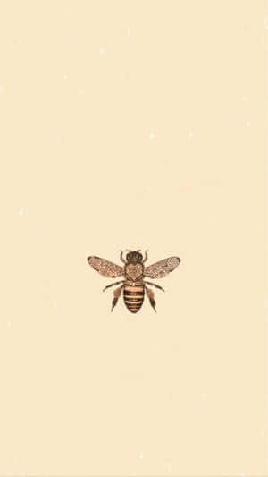 Aesthetic Bee 1593 X 2830 Wallpaper Wallpaper