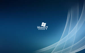 Aesthetic Blue Windows 7 Ultimate Screen Wallpaper