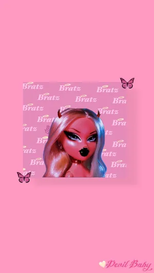 Aesthetic Bratz Doll Devil Chloe Wallpaper