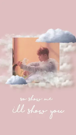 Aesthetic Bts Jimin Cloud Wallpaper