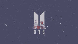 Aesthetic Bts Laptop Logo Wallpaper