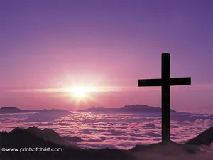 Aesthetic Chrstian Photo Display Wallpaper