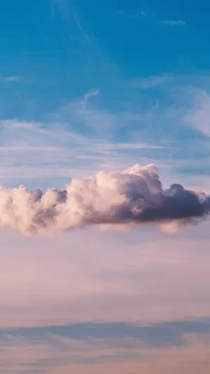 Aesthetic Clouds Dedicated To Phone Screens Wallpaper