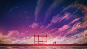 Aesthetic Computer 4k Cool Sky Wallpaper