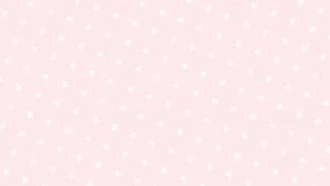 Aesthetic Computer Light Pink Polka Dots Wallpaper
