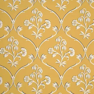 Aesthetic Conventional Yellow Wall Art Wallpaper