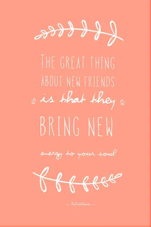 Aesthetic Fonts Best Friend Quotes Wallpaper