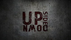 Aesthetic Grunge Desktop Upside Down Wallpaper