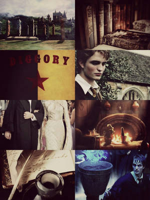 Aesthetic Harry Potter Cedric Diggory Wallpaper