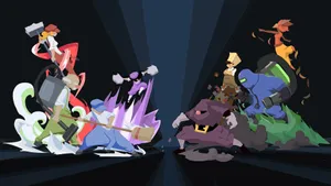 Aesthetic Indie Game Adventure Wallpaper