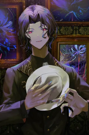 Aesthetic Kibutsuji Muzan Phone Wallpaper