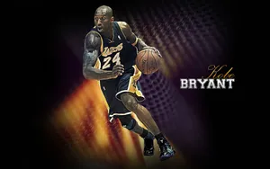 Aesthetic Kobe Bryant Name Wallpaper