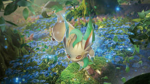 Aesthetic Leafeon Wallpaper