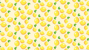 Aesthetic Lemon Boho Mac Wallpaper