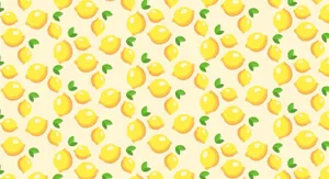 Aesthetic Lemon Drawings Wallpaper