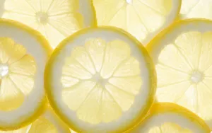 Aesthetic Lemon Fruits Wallpaper