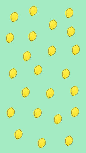 Aesthetic Lemon Overload Wallpaper