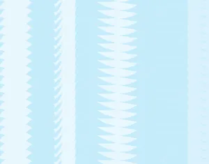 Aesthetic Light Blue Paper Cutout Wallpaper