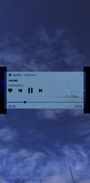 Aesthetic Music Of Waves By Renforshort Wallpaper