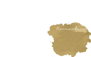 Aesthetic November Splat Wallpaper