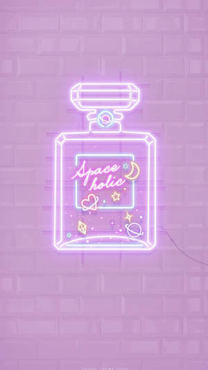 Aesthetic Perfume Pastel Purple Cute Wallpaper