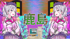 Aesthetic Pfp Y2k Anime Girl Wallpaper