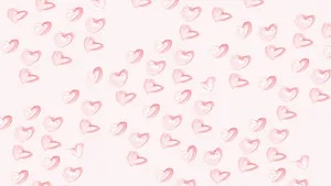 Aesthetic Pink And White Wallpaper