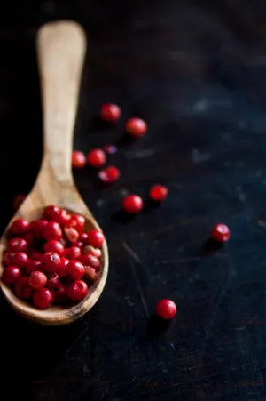 Aesthetic Pink Peppercorn Wallpaper Wallpaper