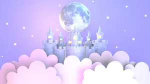 Aesthetic Purple Palace Cute Things Wallpaper
