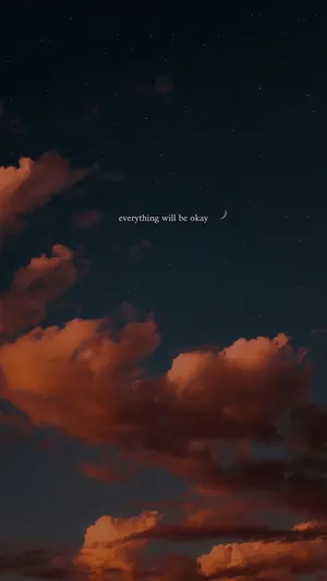 Aesthetic Quotes Everything Will Be Okay Wallpaper