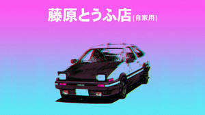 Aesthetic Retro Ae86 Toyota Wallpaper