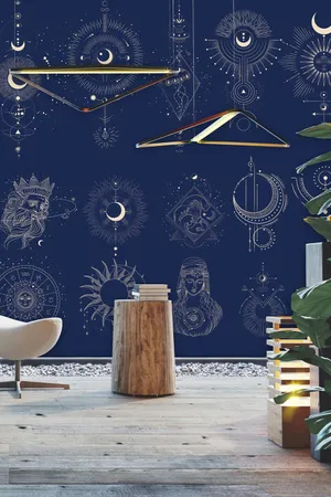 Aesthetic Room Decor With A Magical Twist Wallpaper