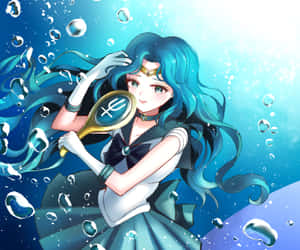 Aesthetic Sailor Neptune Sailor Moon Pfp Wallpaper