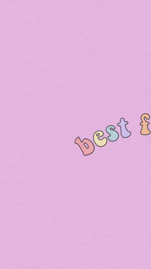 Aesthetic Theme Cute Matching Best Friend Home Screen Wallpaper