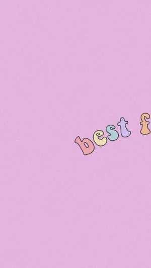 Aesthetic Theme Cute Matching Best Friend Home Screen Wallpaper