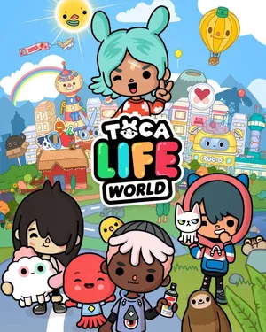 Aesthetic Toca Life Rita And Friends Wallpaper