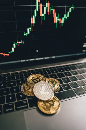 Aesthetic Tumblr Laptop Bitcoin Wallpaper