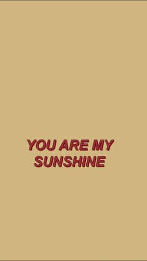 Aesthetic Tumblr Quotes Sunshine Wallpaper