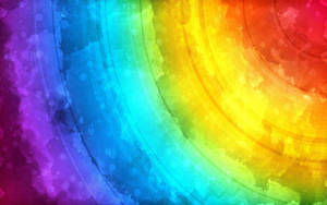 Aesthetic Watercolor Rainbow Aesthetic Wallpaper