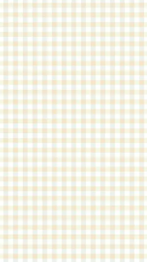 Aesthetic Yellow Pine Plaid Wallpaper