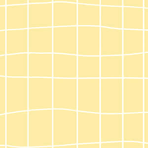 Aesthetic Yellow Wavy Plaid Wallpaper