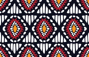 African Print Fabric Pattern Wallpaper