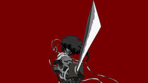 Afro Samurai Ready For Battle Wallpaper