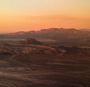 Afternoon Mountain Topography Wallpaper