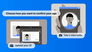 Age Verification Options Illustration Wallpaper