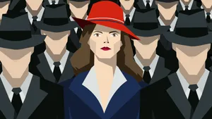 Agent Peggy Carter From The Marvel Universe Wallpaper