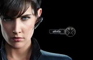 Agents Of Shield Maria Hill Close Up Portrait Wallpaper