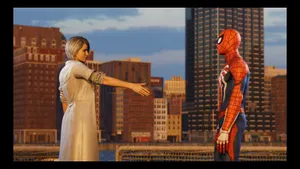 Agile And Fearless Silver Sable In Action Wallpaper