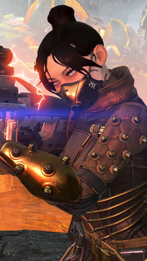 Agile Interdimensional Skirmisher - Wraith From Apex Legends Wallpaper