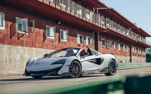 Agile Performance Unleashed - Mclaren 600lt Spider Wallpaper